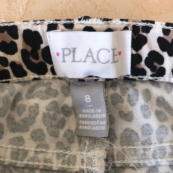 Children's Place Cheetah Shorts - Picture 4 of 4